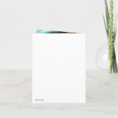 Skillet Bluberry Absacken Karte (Rückseite)