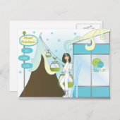 skilodgezaz, Mount Finkelstein Postkarte (Vorne/Hinten)