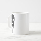 Skimaske Balaclava Bandit Maske Robber Maske Hip H Kaffeetasse (Vorderseite Links)