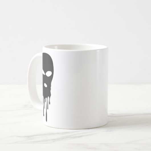 Skimaske Balaclava Bandit Maske Robber Maske Hip H Kaffeetasse (Vorderseite Links)