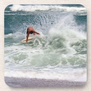Skimboarding von Shirley Taylor Getränkeuntersetzer