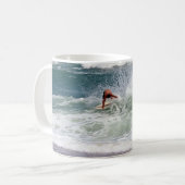 Skimboarding von Shirley Taylor Kaffeetasse (Vorderseite Links)
