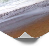 Skimboarding von Shirley Taylor Poster (Ecke)