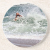 Skimboarding von Shirley Taylor Sandstein Untersetzer (Vorne)