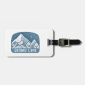 Skimo Life Gepäckanhänger (Vorderseite horizontal)