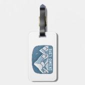 Skimo Life Gepäckanhänger (Rückseite vertikal)