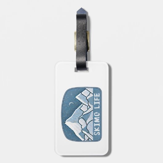 Skimo Life Gepäckanhänger (Rückseite vertikal)
