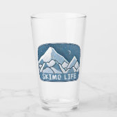 Skimo Life Glas (Vorderseite)