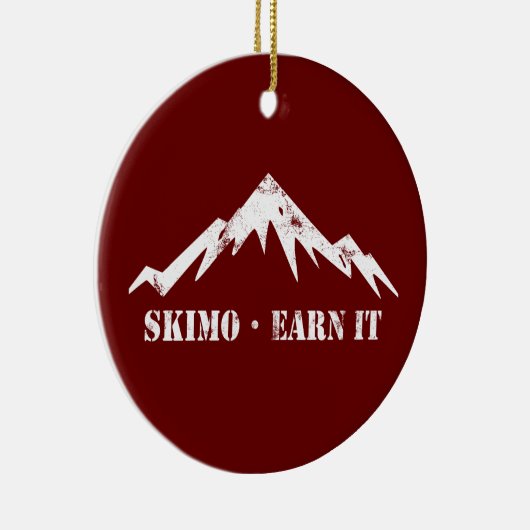 Skimo, verdiene es keramik ornament (Rechts)