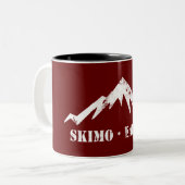 Skimo, verdiene es zweifarbige tasse (Vorderseite Links)