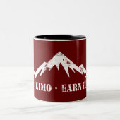 Skimo, verdiene es zweifarbige tasse (Mittel)