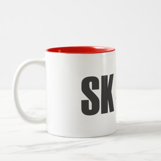 SkiMo Zweifarbige Tasse (Links)