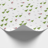 Skimuster Geschenkpapier (Ecke)