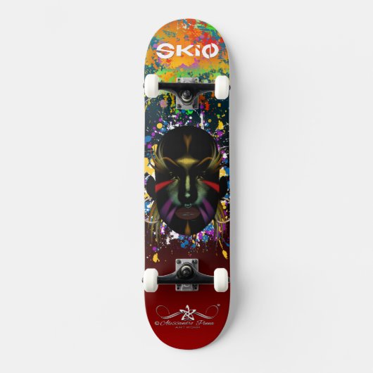 Skin 4/6 skateboard (Vorderseite)