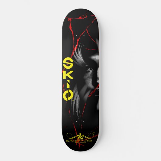 Skin 5/6 skateboard (Vorderseite)