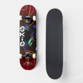 Skin 6/6 skateboard (Vorderseite)