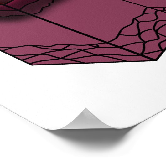 Skin Brennen Erste und Dritte Stufe Diagramm Poster (Ecke)