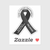 Skin Cancer Awareness Sticker (Blatt)