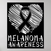 Skin Cancer Melanoma Awareness Poster (Vorne)