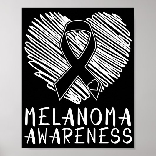 Skin Cancer Melanoma Awareness Poster (Vorne)