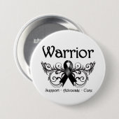 Skin Cancer Warrior Scroll Button (Vorne & Hinten)