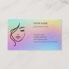 Skin care & Beauty Appointment Card Terminkarte