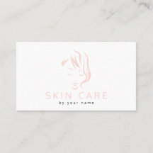 Skin Care Beauty Business Card