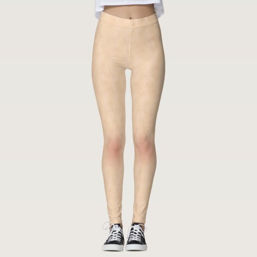 Skin-Style Textur mit Freckles-Leggings Leggings (Vorderseite)