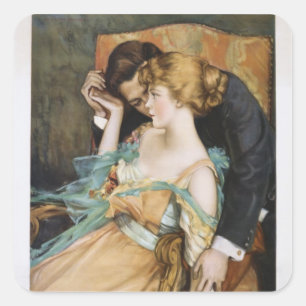 Skin You Liebe Touch Mary Greene Blumenschein Quadratischer Aufkleber