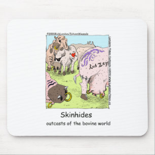 SkinBlendet Kuhoutcasts Witzige T-Shirts Tasse etc Mousepad