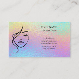 Skincare & Beauty Before care  Appointment Card Terminkarte