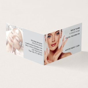 Skincare & Beauty Salon Termin Visitenkarten