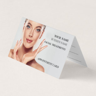 Skincare & Beauty Salon Termin Visitenkarten