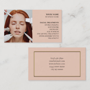 Skincare & Beauty Salon Visitenkarte