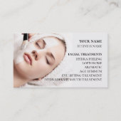 Skincare & Beauty Salon Visitenkarte (Vorderseite)