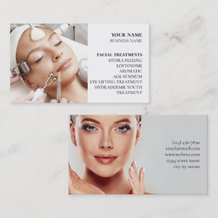 Skincare & Beauty Salon Visitenkarte