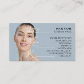 Skincare & Beauty Salon Visitenkarte (Vorderseite)