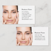 Skincare & Beauty Salon Visitenkarte  (Vorne/Hinten)
