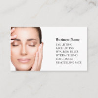Skincare & Beauty Salon Visitenkarte