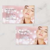 Skincare & Beauty Salon Visitenkarte  (Vorne/Hinten)