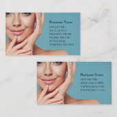 Skincare & Beauty Salon Visitenkarte (Vorne/Hinten)