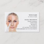 Skincare & Beauty Salon Visitenkarte (Vorderseite)