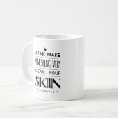 Skincare Beratergeschenk Kaffeetasse (Vorderseite Links)