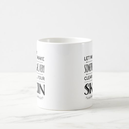Skincare Beratergeschenk Kaffeetasse (Mittel)