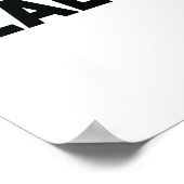 Skincare Dealer Skincare lover Skin Esth Poster (Ecke)