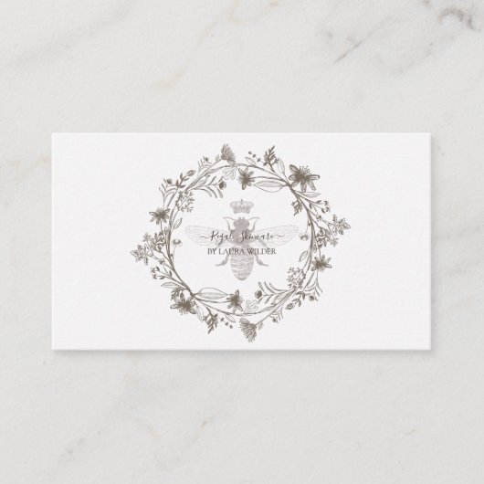 Skincare Esthetische Beauty Business Card Visitenkarte (Vorderseite)