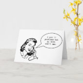 Skincare notecard… got ich 99 Probleme aber… Karte (Gelbe Blume)