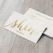 Skincare Salon Wellness-Center Esthetician Albergo Terminkarte