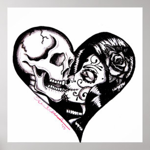 Skinderella "Heart Kiss" Posters Poster