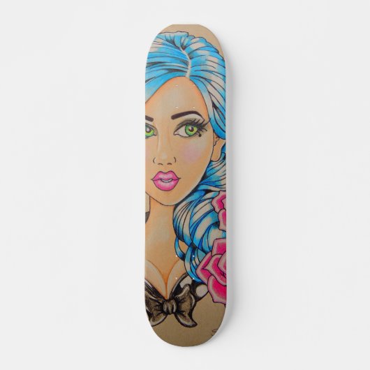 Skinderella Skate-Plattform Skateboard (Vorne)